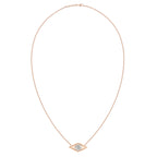 Evil Diamond Eye Necklace