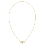 Evil Diamond Eye Necklace