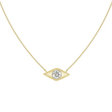 Load image into Gallery viewer, Evil Diamond Eye Necklace
