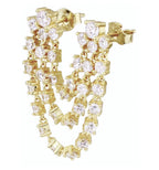 Natalia Diamond Chain Piercing (One Earring)