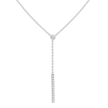 Load image into Gallery viewer, Octavia Diamond Lariat Necklace

