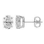 Oval Cut Lab Diamond Studs 2.0 ct.