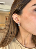 Salma Lab Diamond Jacket  Earrings 6 ct