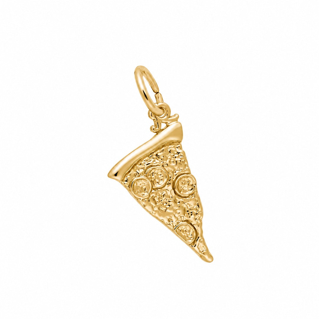 Pizza Gold Charm