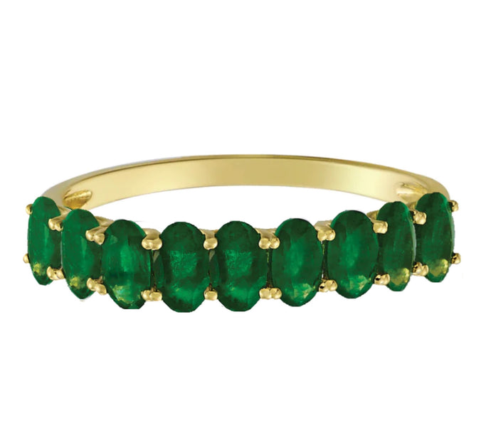 Padme Emerald Ring