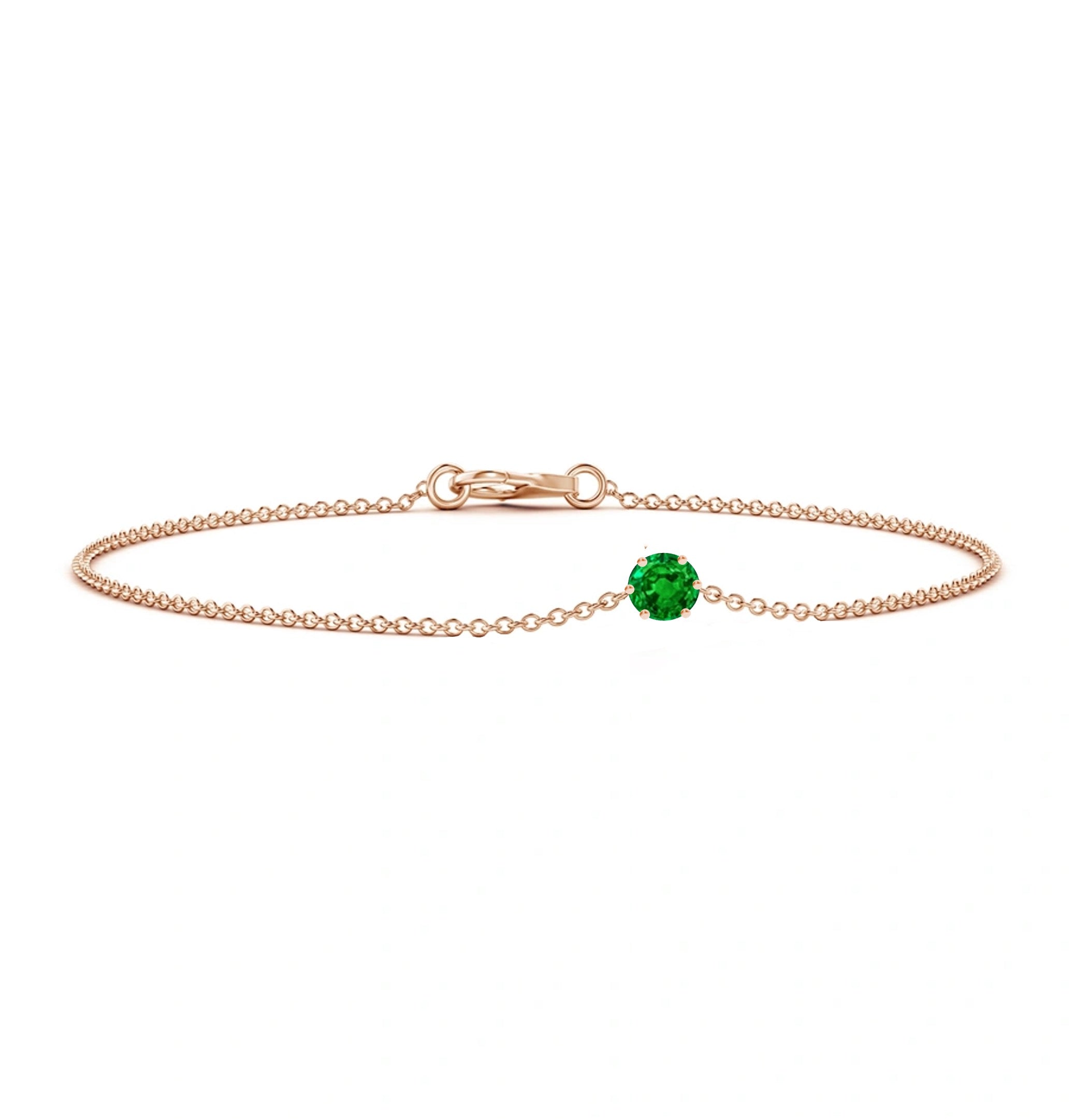 Pany Emerald Chain Bracelet