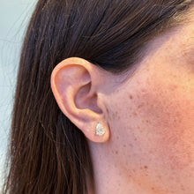 Load image into Gallery viewer, Pear Cut Lab Diamond Studs 2.0 ct.

