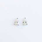 Pear Cut Lab Diamond Studs 2.0 ct.