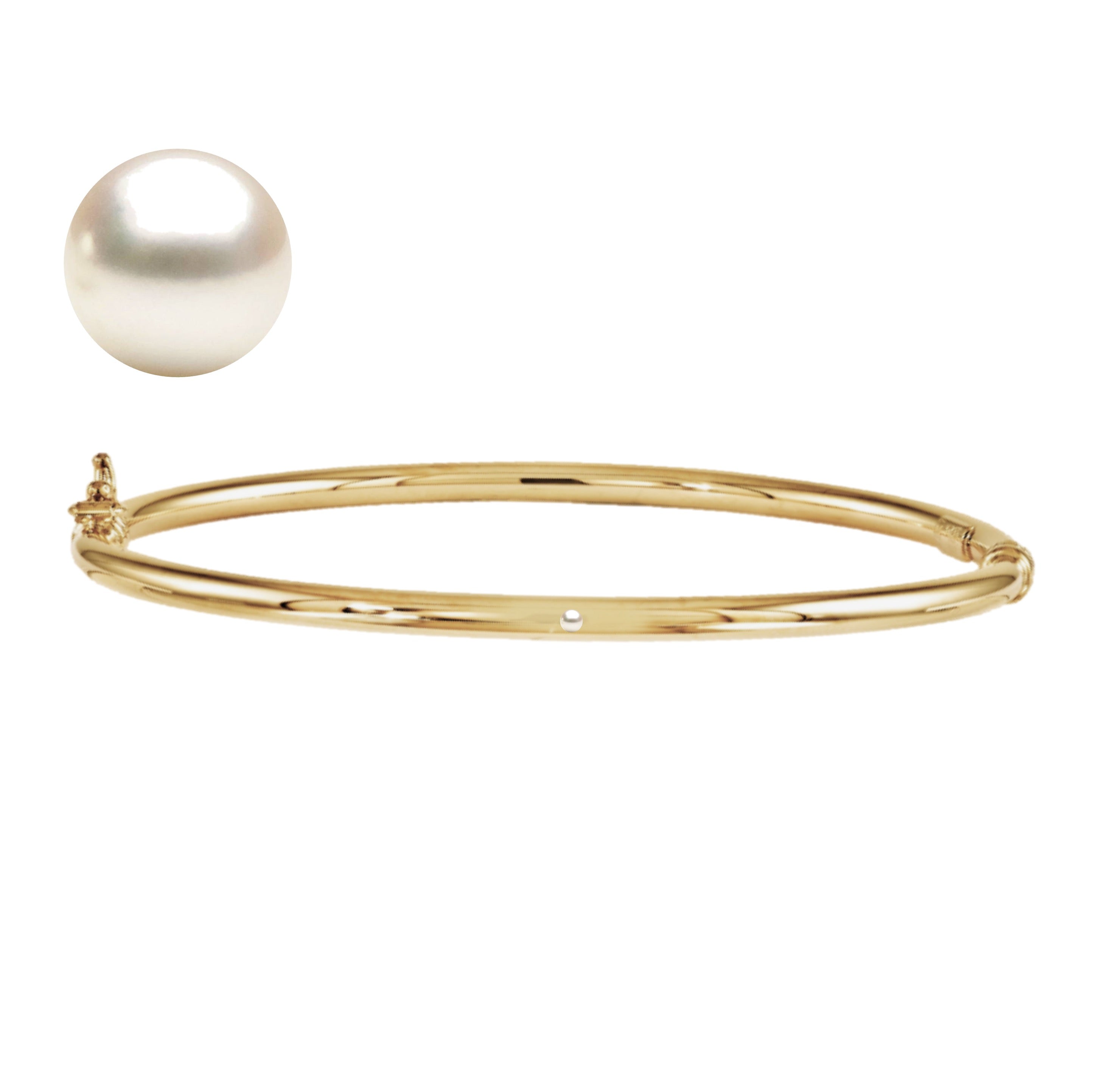 Lulu Birthstone Gold Bangle