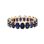 Penny Eternity Blue Sapphire Ring