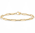 Pily Paperclip Gold Bracelet