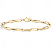 Load image into Gallery viewer, Pily Paper Clip Gold Bracelet
