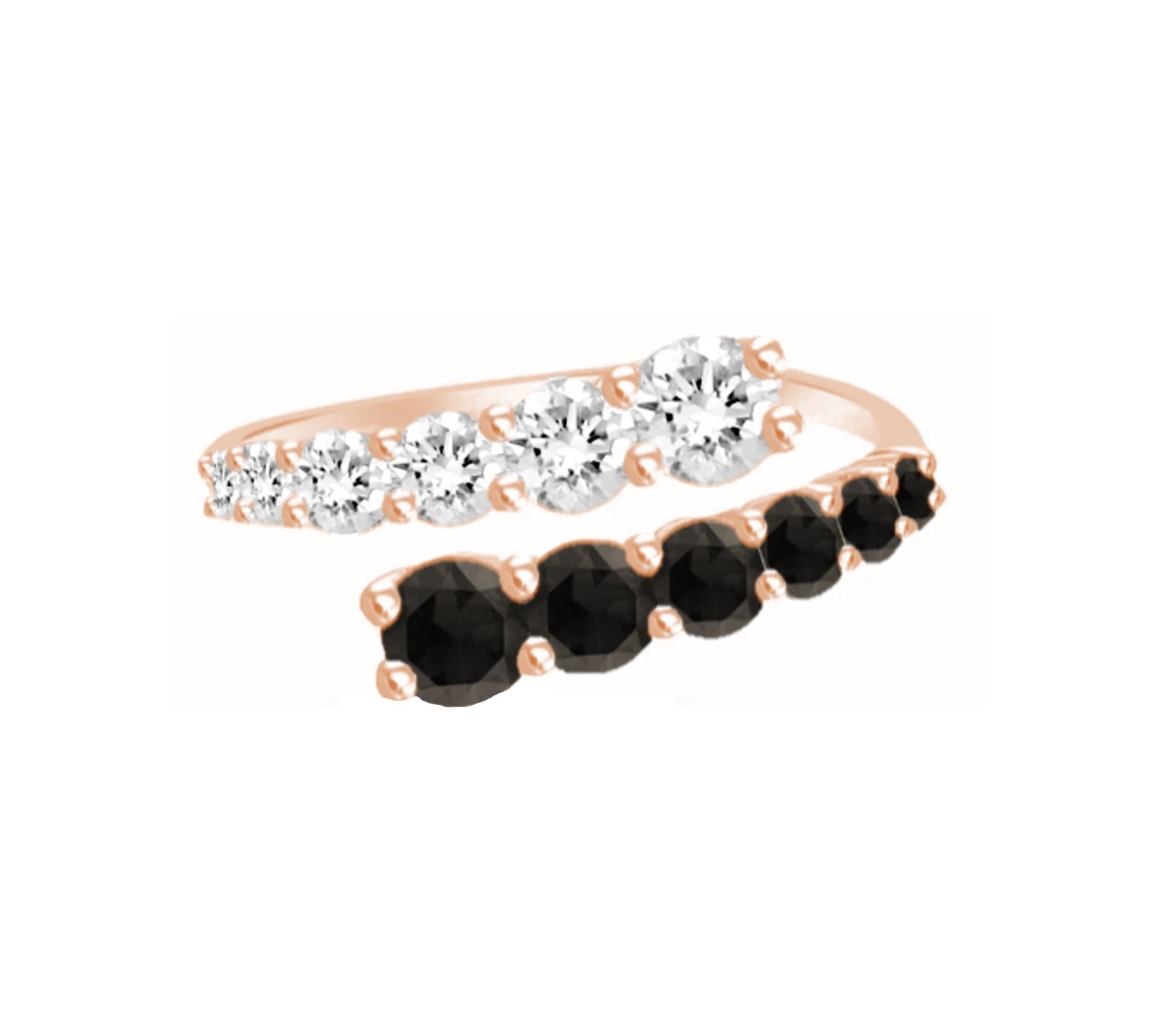 Florence Black Diamond Ring