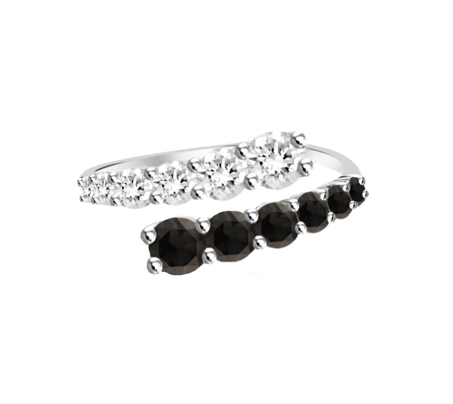 Florence Black Diamond Ring