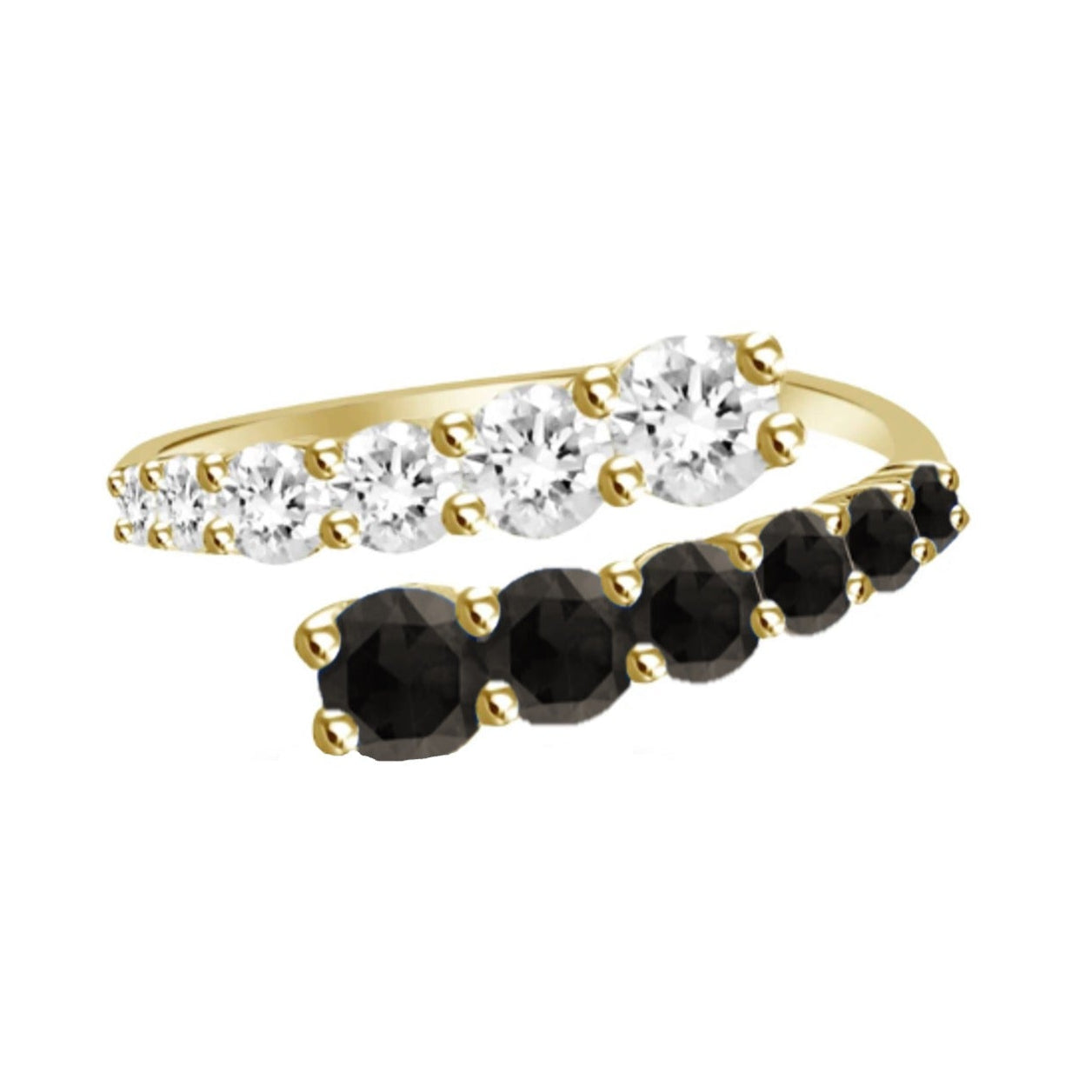 Florence Black Diamond Ring