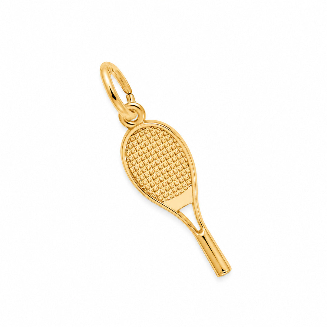 Wilson Racket Gold Charm