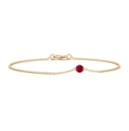 Reily Ruby Chain Bracelet