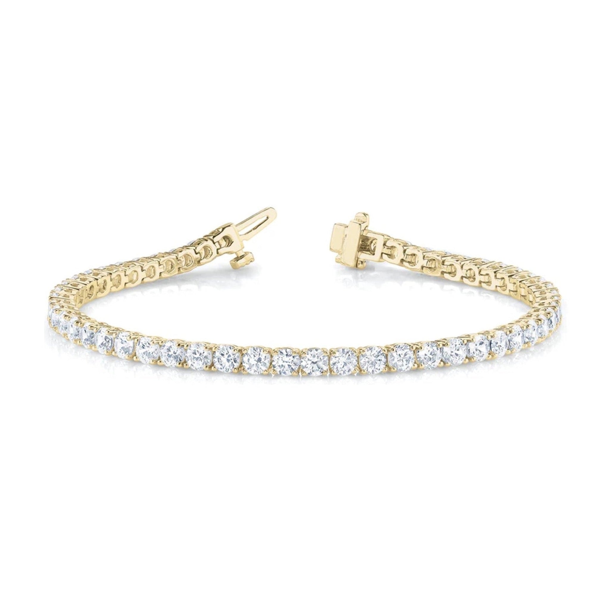 14KG Richie Diamond Tennis Bracelet 3.0 ct.