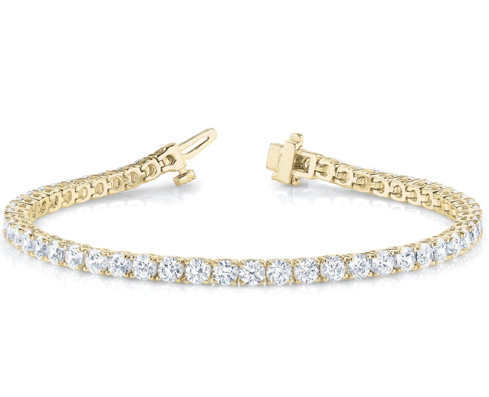 18KG Venus Diamond Tennis Bracelet 3.0 ct.