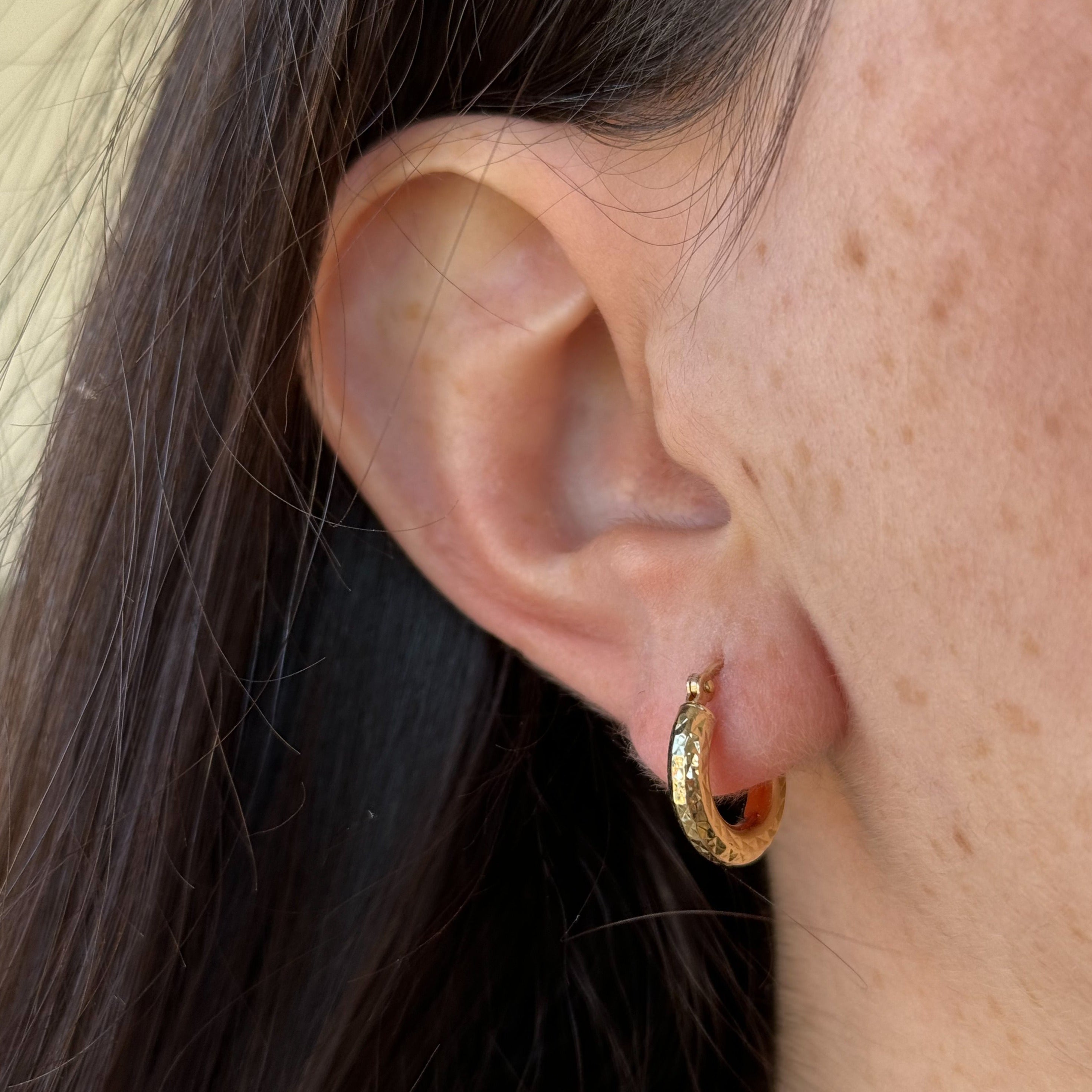 Rita Gold Hoops