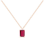 Rosette Ruby Necklace
