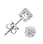 Round Cut Lab Diamond Studs 2.0 ct.