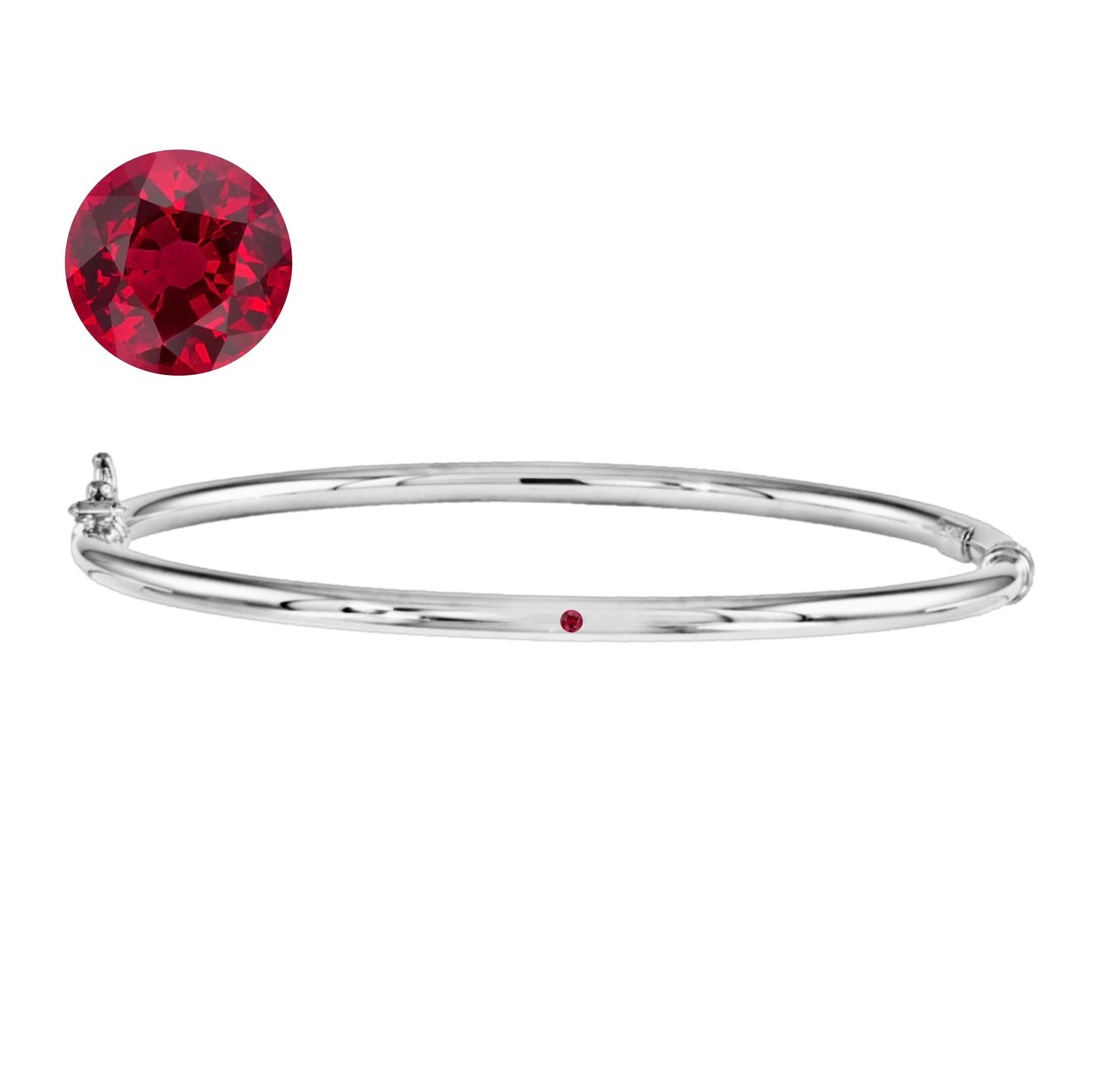 Lulu Birthstone Gold Bangle