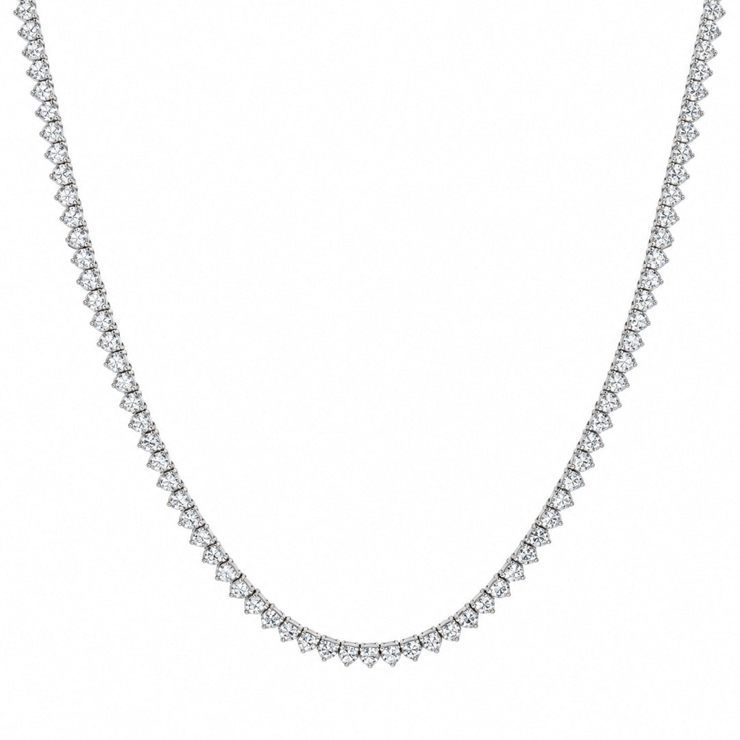 Serena Diamond Straight Tennis Necklace 5.18 ct.
