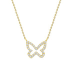 Madeline Butterfly Diamond Necklace
