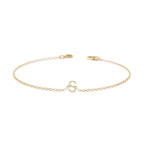 Alphabet Diamond Bracelet