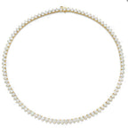 Serena Straight Diamond Tennis Necklace 5.0 ct.
