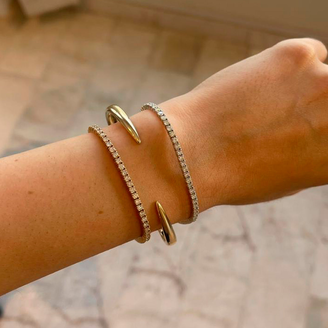 Cordelia Gold Bangle