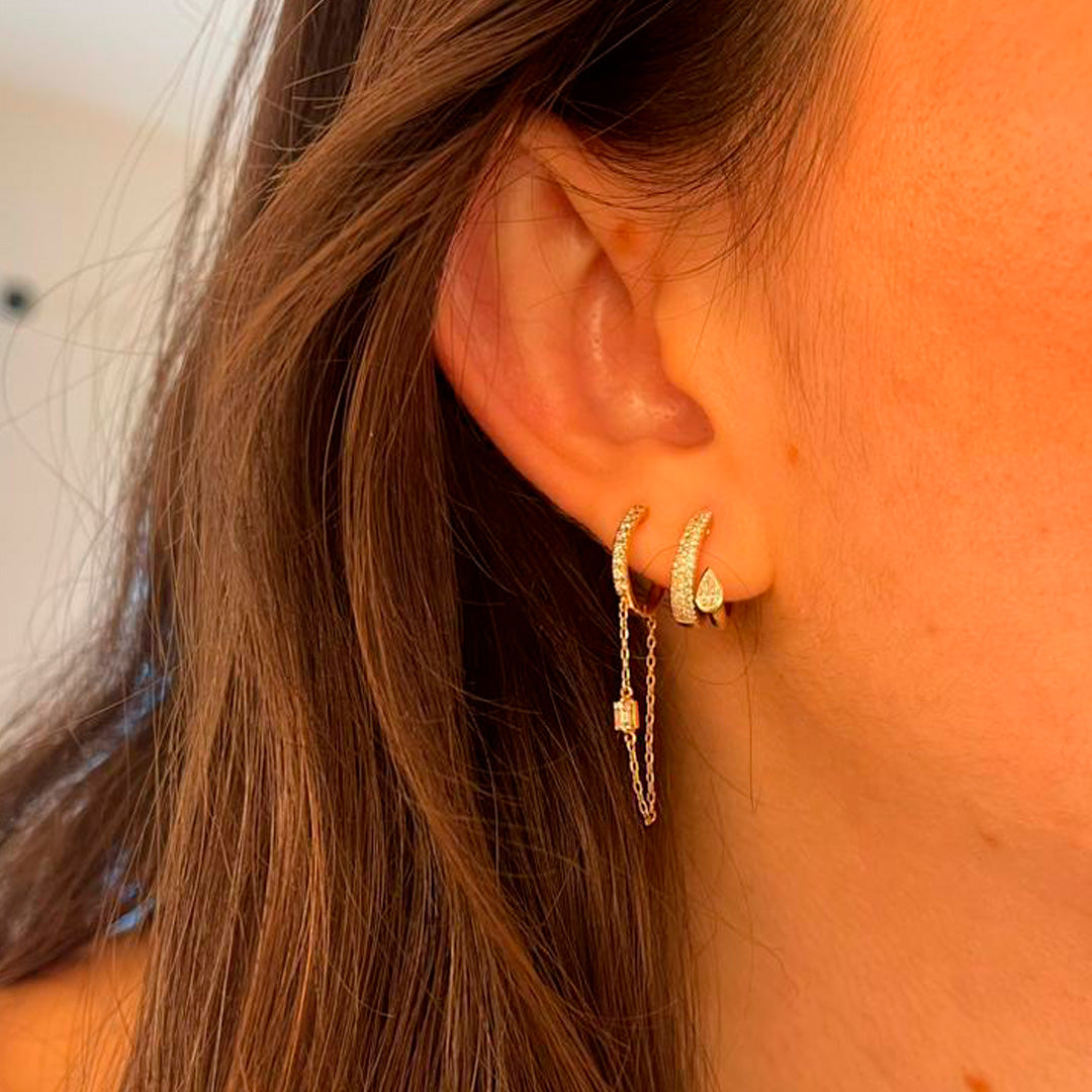 Brigid Diamond Earrings