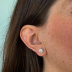 Round Cut Lab Diamond Studs 2.0 ct.