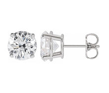 Load image into Gallery viewer, Sophie Round Lab Diamond Studs 2.0 ct
