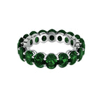 Susan Eternity Emerald Ring