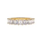 Agnes Emerald Cut Diamond Ring