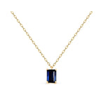 Jackie Blue Sapphire Necklace