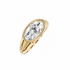 The Mary Jo Lab Moval Pinky Ring