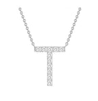 Alphabet Diamond Necklace