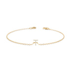 Alphabet Diamond Bracelet