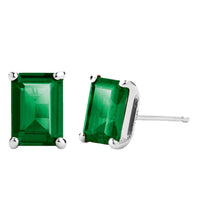 Load image into Gallery viewer, Tamara Emerald Studs
