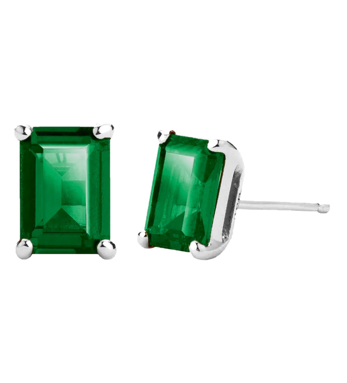 Tamara Emerald Studs
