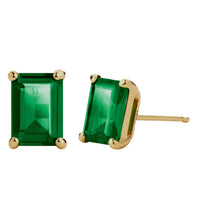 Load image into Gallery viewer, Tamara Emerald Studs
