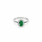 Verona Emerald Diamond Ring