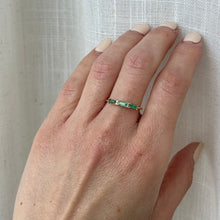 Load image into Gallery viewer, Vannia Emerald Diamond Ring
