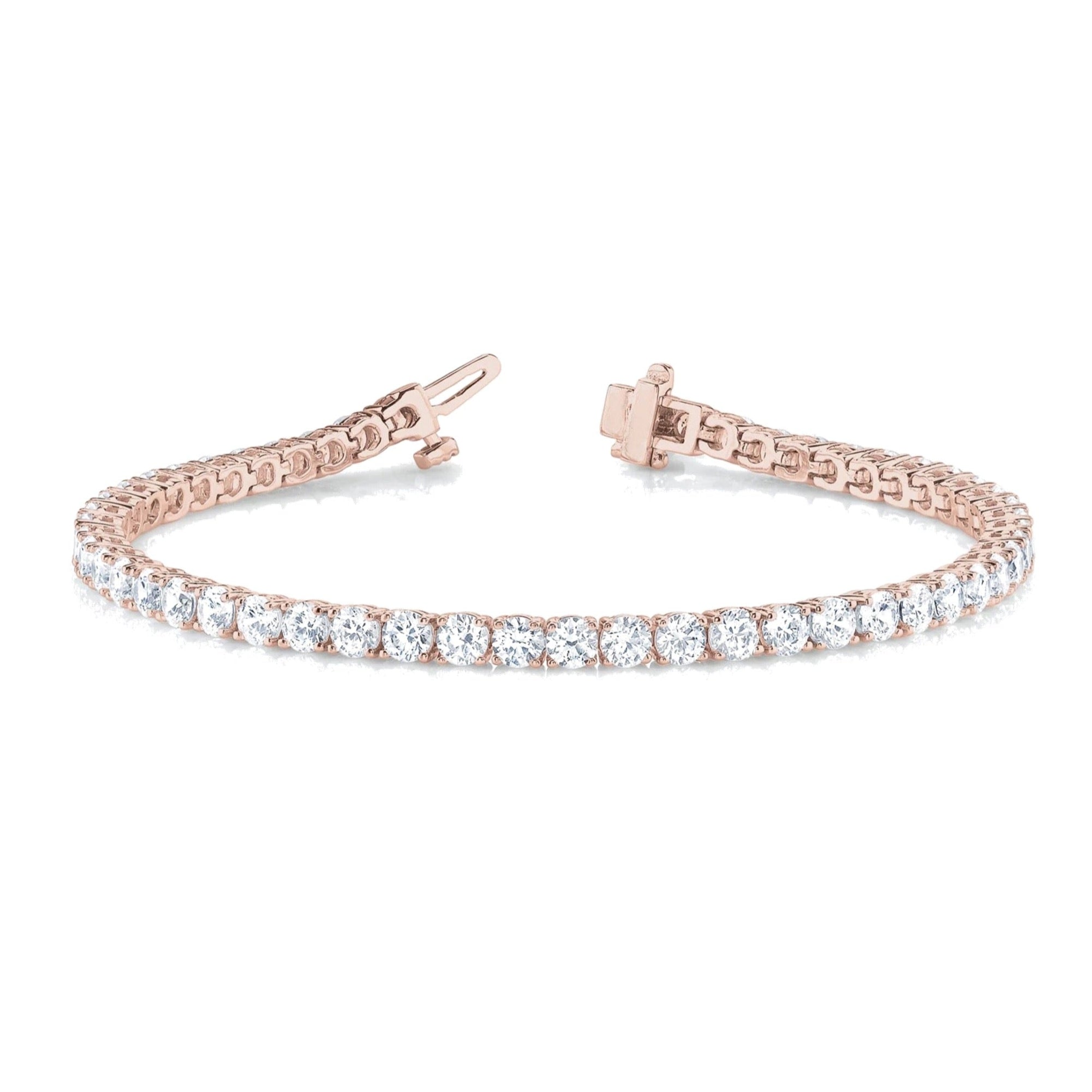 14KG Richie Diamond Tennis Bracelet 3.0 ct.