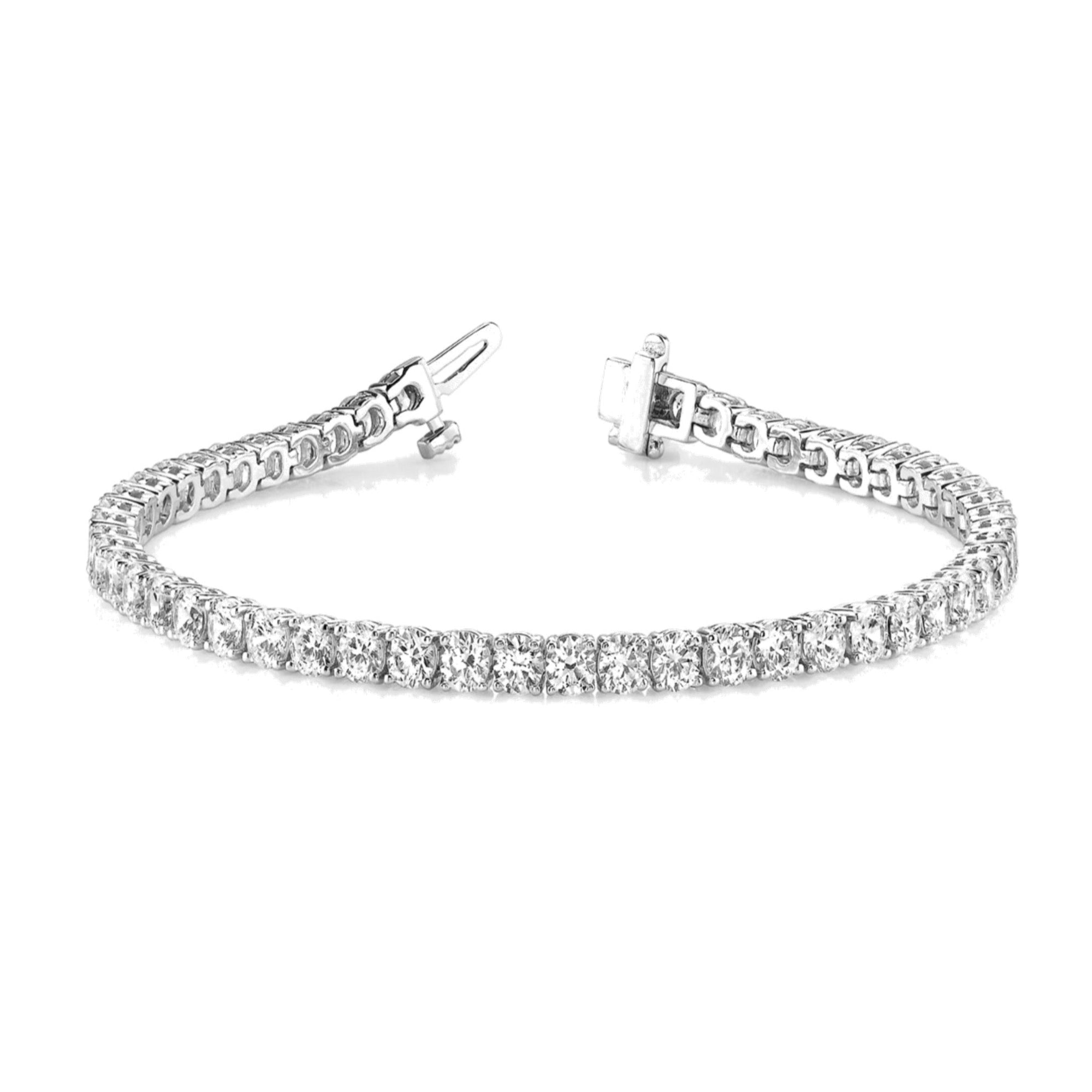 14KG Richie Diamond Tennis Bracelet 3.0 ct.