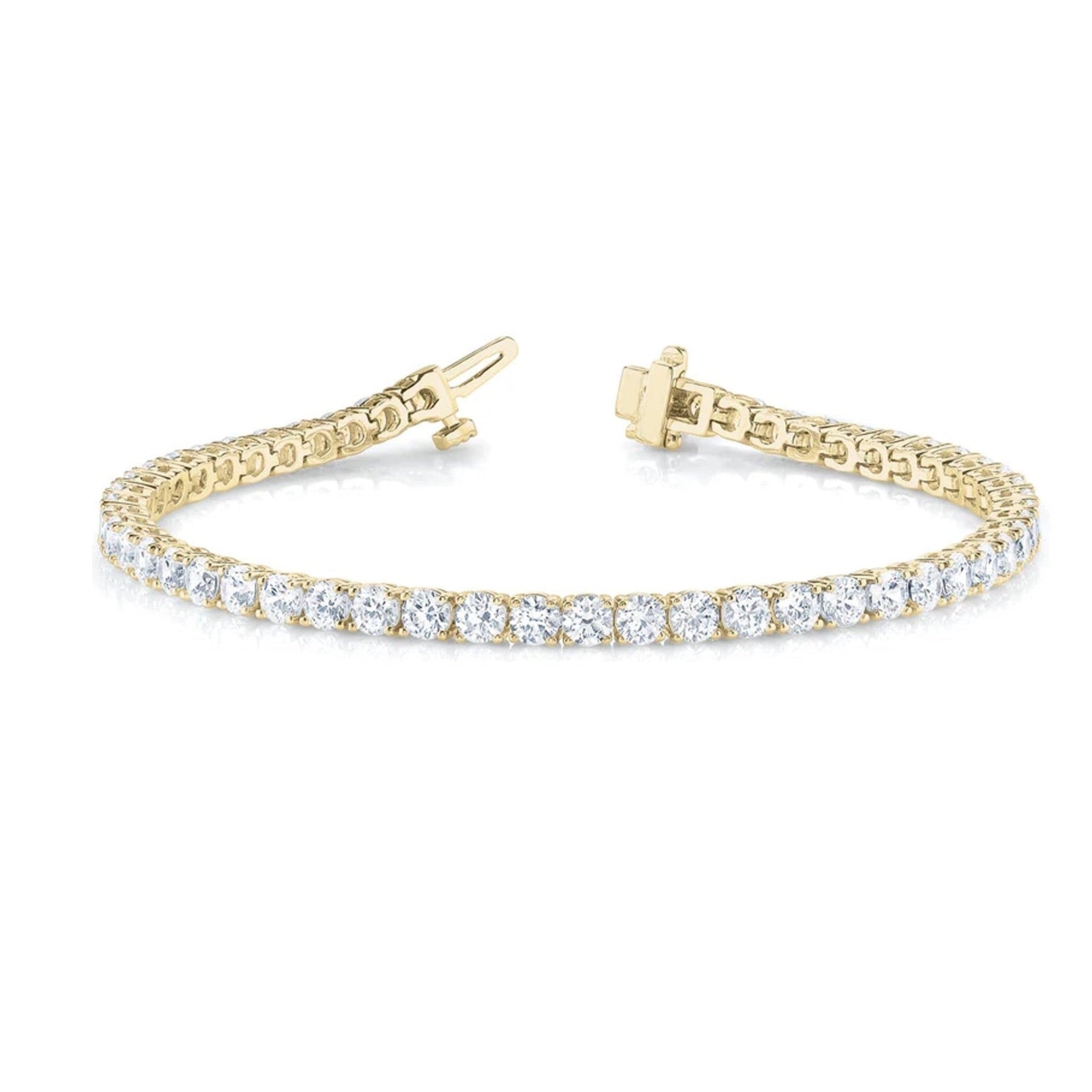 14KG Richie Diamond Tennis Bracelet 3.0 ct.