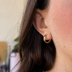 Vivian Gold Hoops
